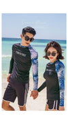 TUBE TREE Long Sleeve Rash Guard (With Shorts)  -  Cheap Surf Gear