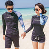 TUBE TREE Long Sleeve Rash Guard (With Shorts)  -  Cheap Surf Gear