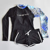 TUBE TREE Long Sleeve Rash Guard (With Shorts)  -  Cheap Surf Gear