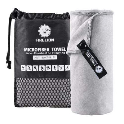 Grey / Medium / United States URIJK Lightweight Beach Towel  -  Cheap Surf Gear