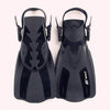 Black / L/XL WHALE Swimming Flippers  -  Cheap Surf Gear