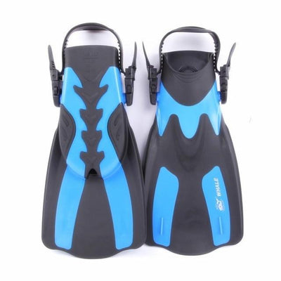 Blue / L/XL WHALE Swimming Flippers  -  Cheap Surf Gear