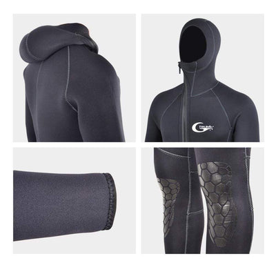 YON SUB 3MM/5MM Hooded Wetsuit  -  Cheap Surf Gear