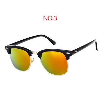 NO3 / China / Multi YOOSKE Retro Sunglasses  -  Cheap Surf Gear