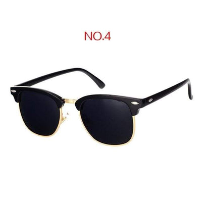 NO4 / China / Multi YOOSKE Retro Sunglasses  -  Cheap Surf Gear