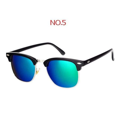 NO5 / China / Multi YOOSKE Retro Sunglasses  -  Cheap Surf Gear