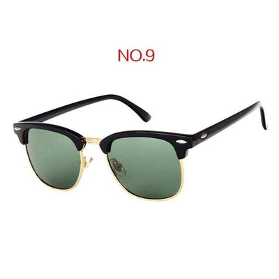 NO9 / China / Multi YOOSKE Retro Sunglasses  -  Cheap Surf Gear