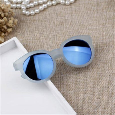 Blue frame blue / Multi YWJANP Sunglasses For Girls  -  Cheap Surf Gear