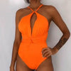 Orange / XL ZERZERONE One Piece Swimsuit  -  Cheap Surf Gear