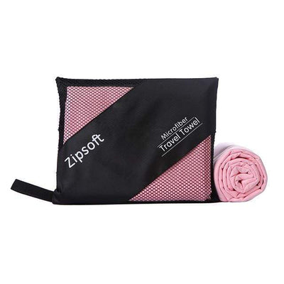 Pink / 90cm  180cm / China ZIPSOFT Microfiber Towel  -  Cheap Surf Gear