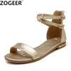 ZOGEER Gold Sandals  -  Cheap Surf Gear