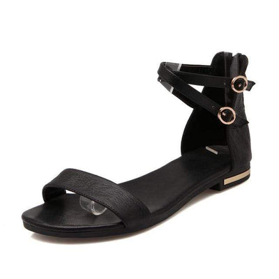Black / 4 ZOGEER Gold Sandals  -  Cheap Surf Gear